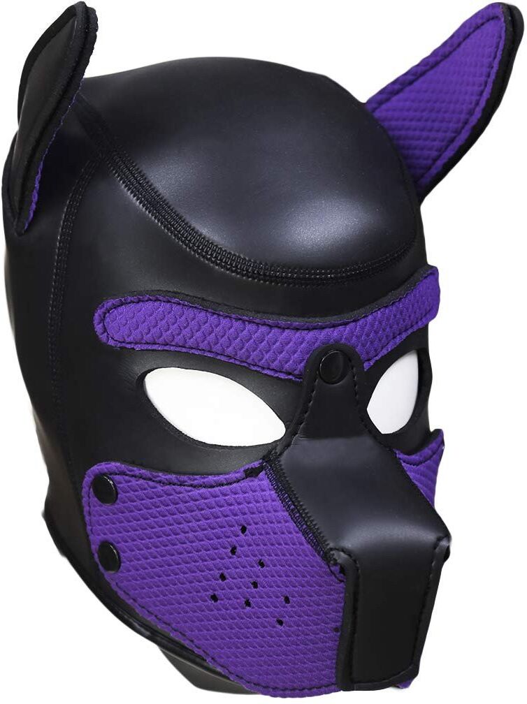 Kinky Puppy Cagoule PUPPY Néoprène Violet