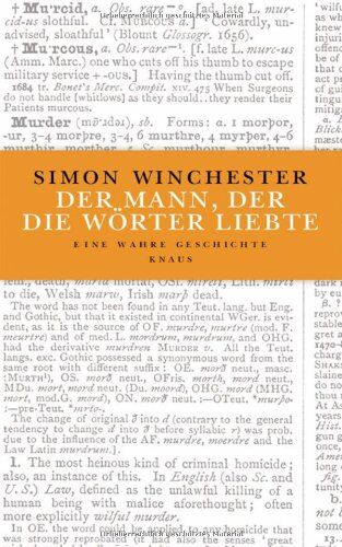 Simon Winchester - Der Mann, der die Wörter liebte: Eine wahre Geschichte - Preis vom 30.09.2026 09:01:18 h
