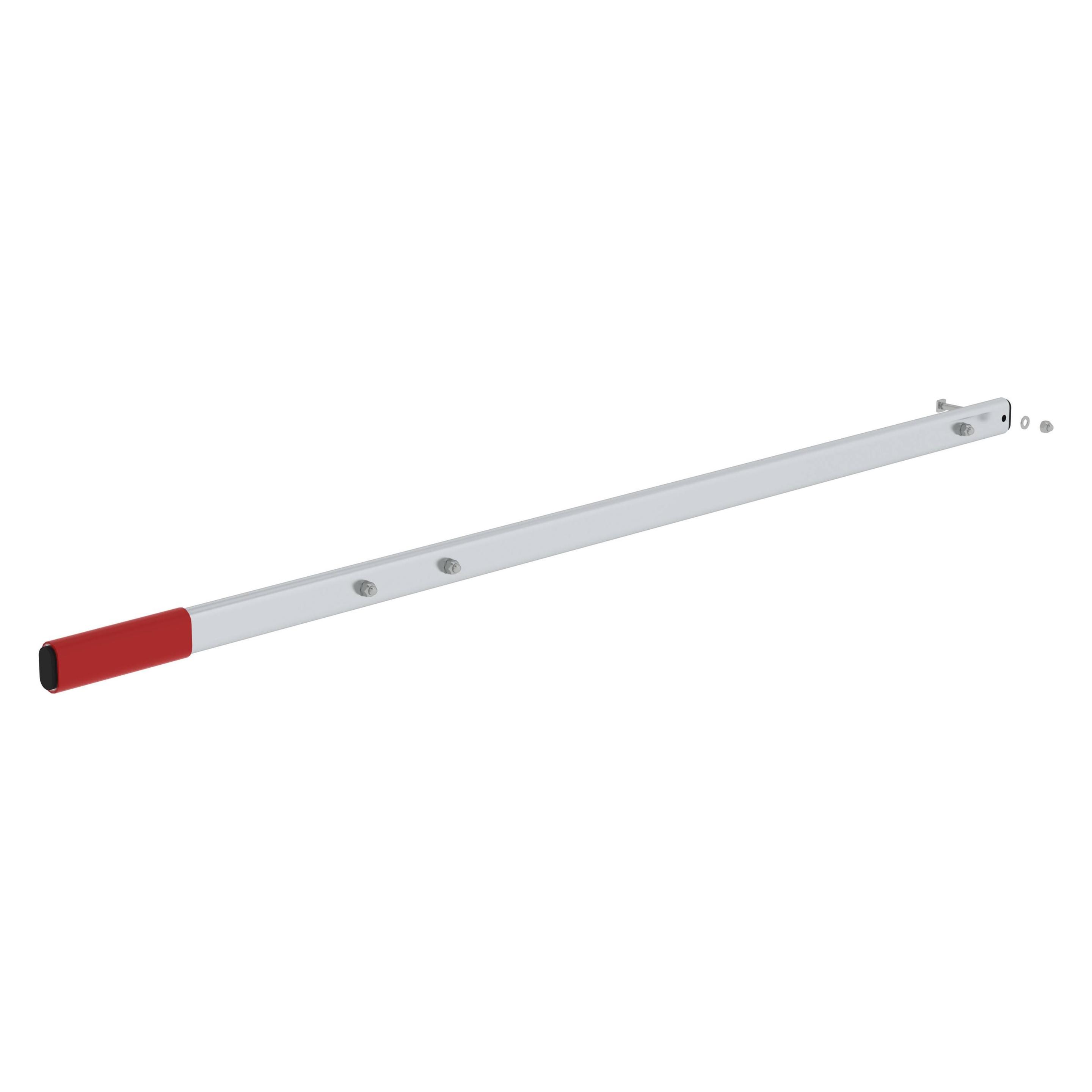 Munk Schiebegriff inkl. Schrumpfschlauch für Arbeitspodest fahrbar 5 stufig, Länge 1380 mm (050143)