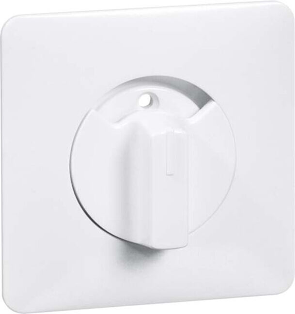 Peha Plaque centrale à bouton moleté avec verrouillage pour interrupteur volet roulant D 80.610.02 ZJ (00133211)