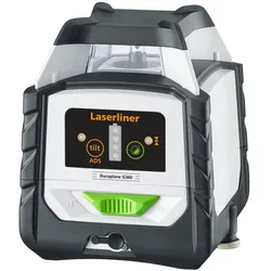Laserliner, Linienlaser, Hybridlaser Duraplane G360 Set 175cm (GRX 60 2Lithium LT 3m Hardcase) - 052.555A (Punkt- und Linienlaser)
