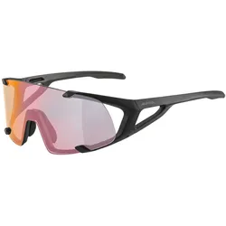 Alpina Hawkeye QV Small Black Matt Fahrradbrille Sportbrille schmal