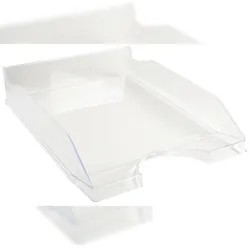 SIGMA Briefablage, DIN A4, transparent, Kunststoff, 6 Stück