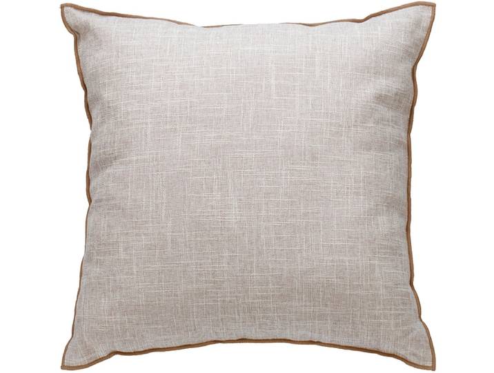 Kissen LEYAN 45x45cm beige unifarben