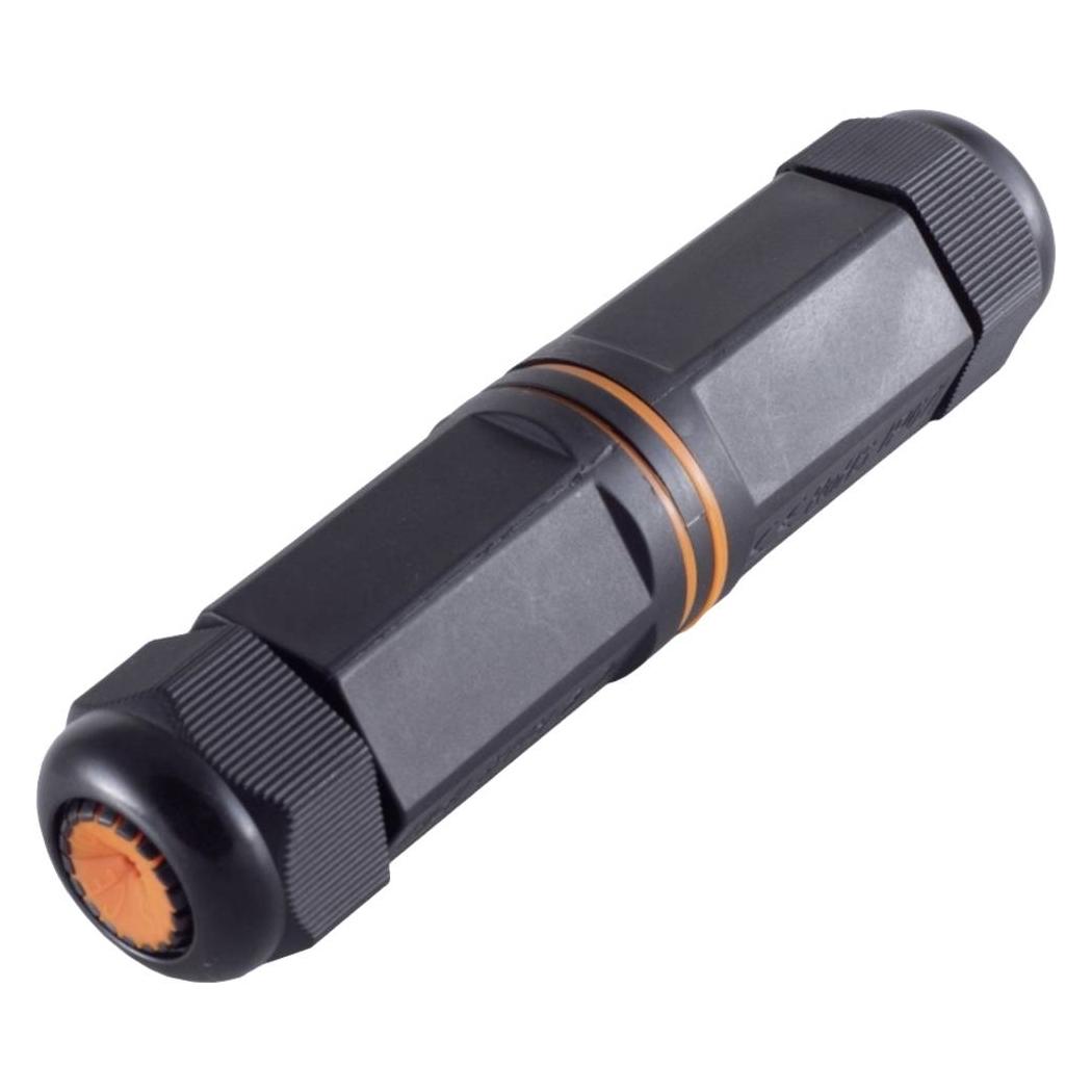 BKL Electronic RJ45 Verbinder, CAT 6a, IP67, Outdoor 10121205 Polzahl 8 Schw (10121205)