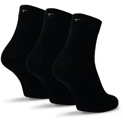 3er Pack Tamaris Comfort Baumwoll Socken Damen 1729 - black 39-42