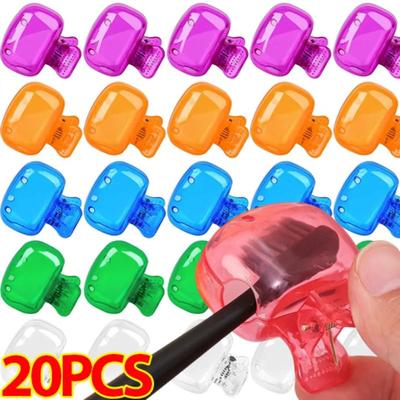 Inspire Essentials Portable Toothbrush Head Cover Travel Toothbrush Cap 10pcs
