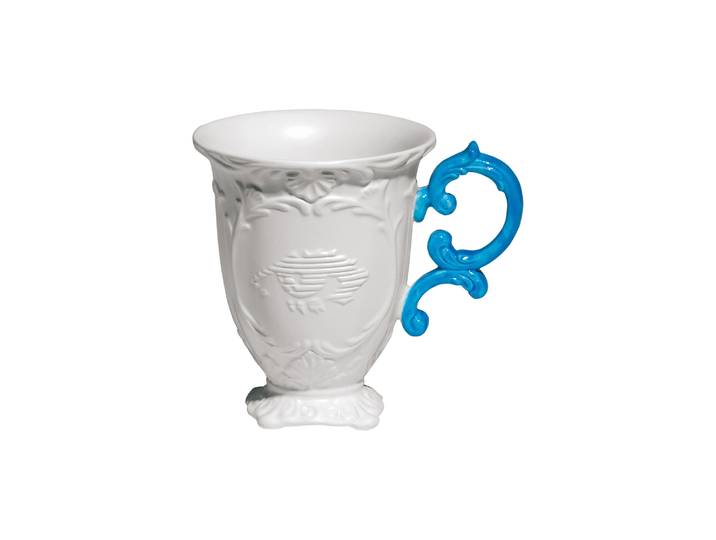 Seletti - Mug I-Wares - Bleu - Porcelaine - Designer Selab