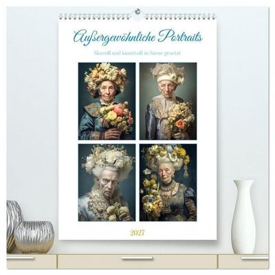 Außergewöhnliche Portraits (hochwertiger Premium Wandkalender 2027 DIN A2 hoch), Kunstdruck in Hochglanz