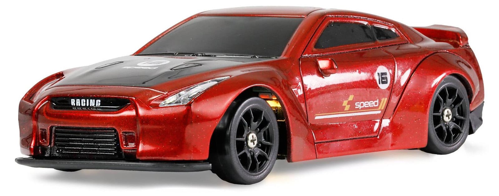 AMEWI Drift Sport GTR 1:43 RTR 4WD Driftauto met Gyro in het rood