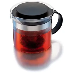 bodum Teebereiter Bistro Nouveau 1500 ml Glas Schwarz