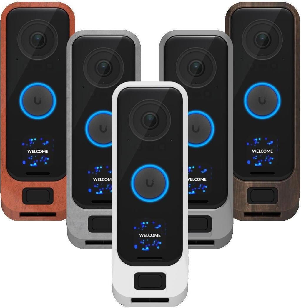 Ubiquity G4 Deurbel Pro beschermhoes, wit, polycarbonaat