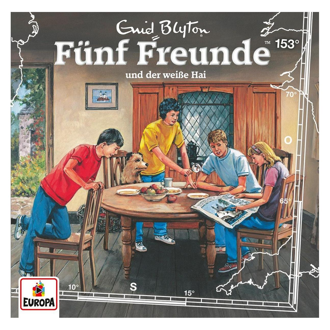 Europa Fünf Freunde 153 - und der weisse Hai (Enid Blyton, Deutsch) (58766672)