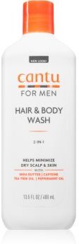 CANTU Men Hair&Body Wash champô para todo o corpo 400 ml. Men Hair&Body Wash