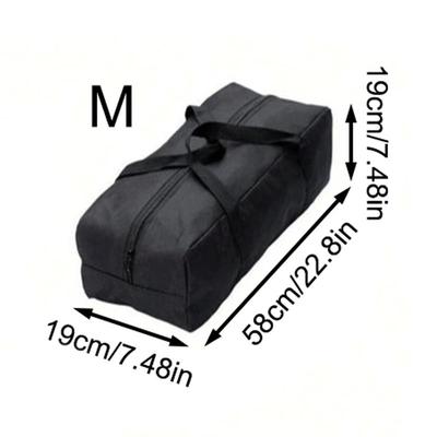 Large Oxford Cloth Storage Bag For Tent & Outdoor Gear, Heavy Duty Camping Organizer Carry Bag For Tools And Supplies m