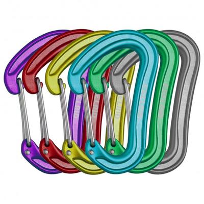 Edelrid - Nineteen G - Schnappkarabiner Gr 6-Pack bunt
