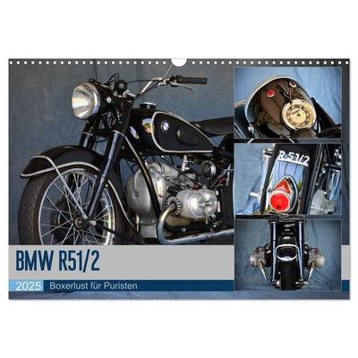 BMW R 51/2 (Wandkalender 2025 DIN A3 quer), CALVENDO Monatskalender