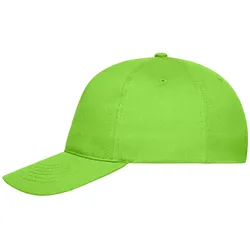 Basecap "MB6237" 5-Panel Bio-Baumwolle - lime green
