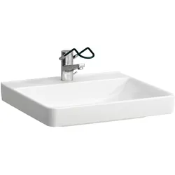 LAUFEN PRO Liberty Waschtisch, barrierefrei, 1 Hahnloch, ohne Überlauf, 600x550mm, H8119500001561