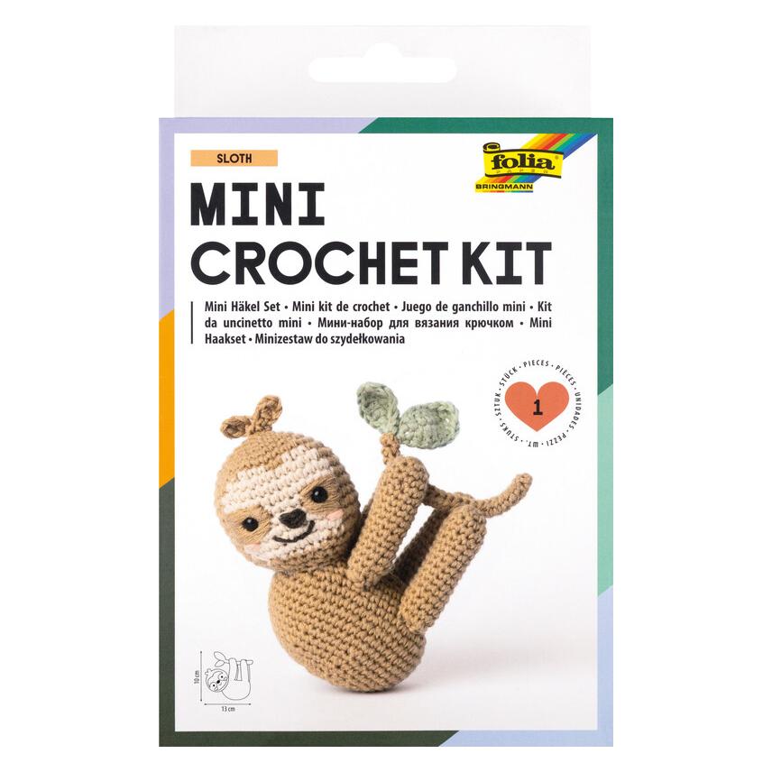 Folia Mini Crochet Set SLOTH (23921)