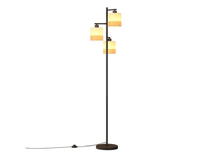 Lampadaire fer marron 25x14x158cm e27