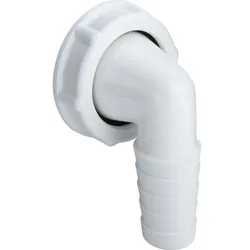 Viega Schlauchverschraubung 110888 G 1 1/4x20-24mm, 90Grad, Kunststoff weiß