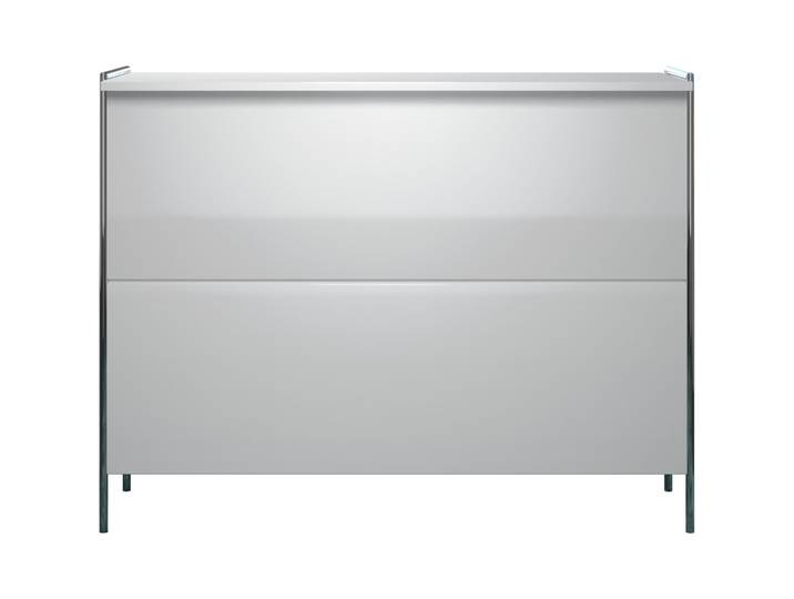 Barmöbel Space - Farbe: weiss - Material: Holzwerkstoff - 476