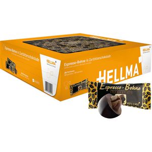 Hellma Schokobonbons Espresso-Bohne, in Zartbitterschokolade, 418g, 380 Stück