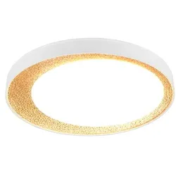 Reality Leuchten Deckenleuchte Aleta Kunststoff Gold