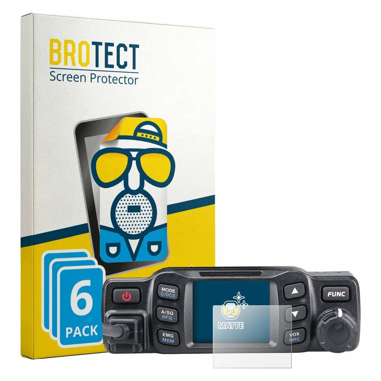 Brotect Entspiegelungsfolie für Albrecht AE 5900 Mini Displayschutz Displayschutzfolie Folie Matt (4163632)