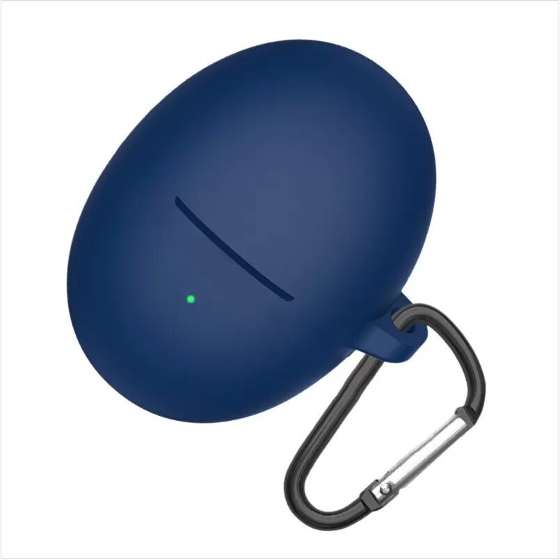 INF Silikon Schutzhülle kompatibel mit Huawei Freebuds 5 Bluetooth Kopfhörer - Voller Schutz Blau