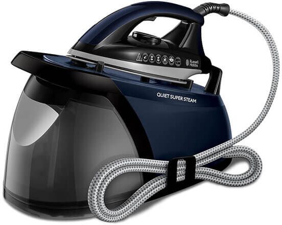 Russell Hobbs Linencare Quiet Supersteam Generator Blue And Black