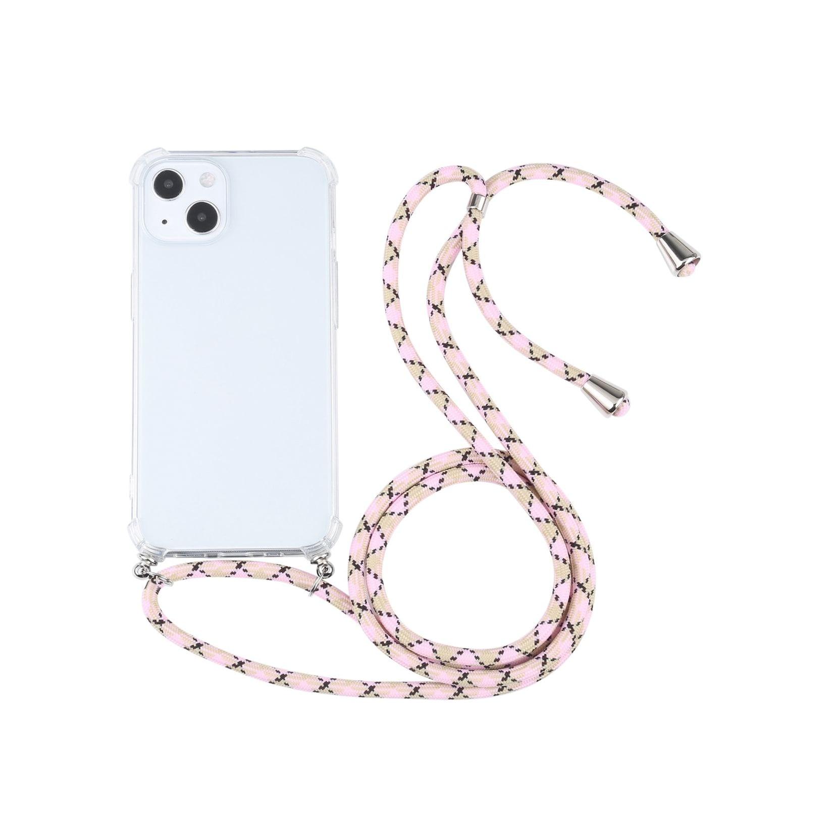 Hülle Handy Schutz für Apple iPhone 13 Case Cover Tasche Etuis Bumper Rosa Neu