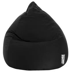 Sitting Point Sitzsack Beanbag Easy XL Mikrofaser Schwarz