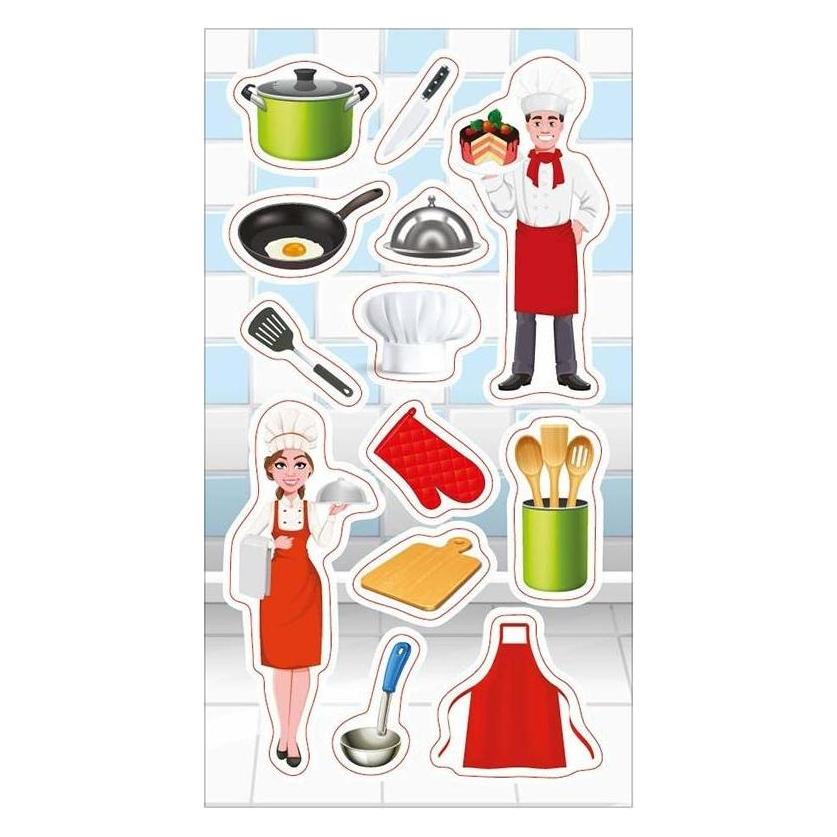 Incood Kochaufkleber (13 Sticker) (47996057)