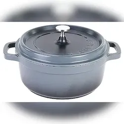 Contacto AluChef® Kasserolle, rund 24 cm grau/grey