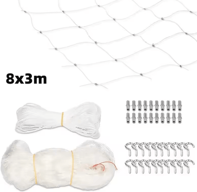 Inspire Curations SafeGuard Pet Balcony Safety Net 8x3m