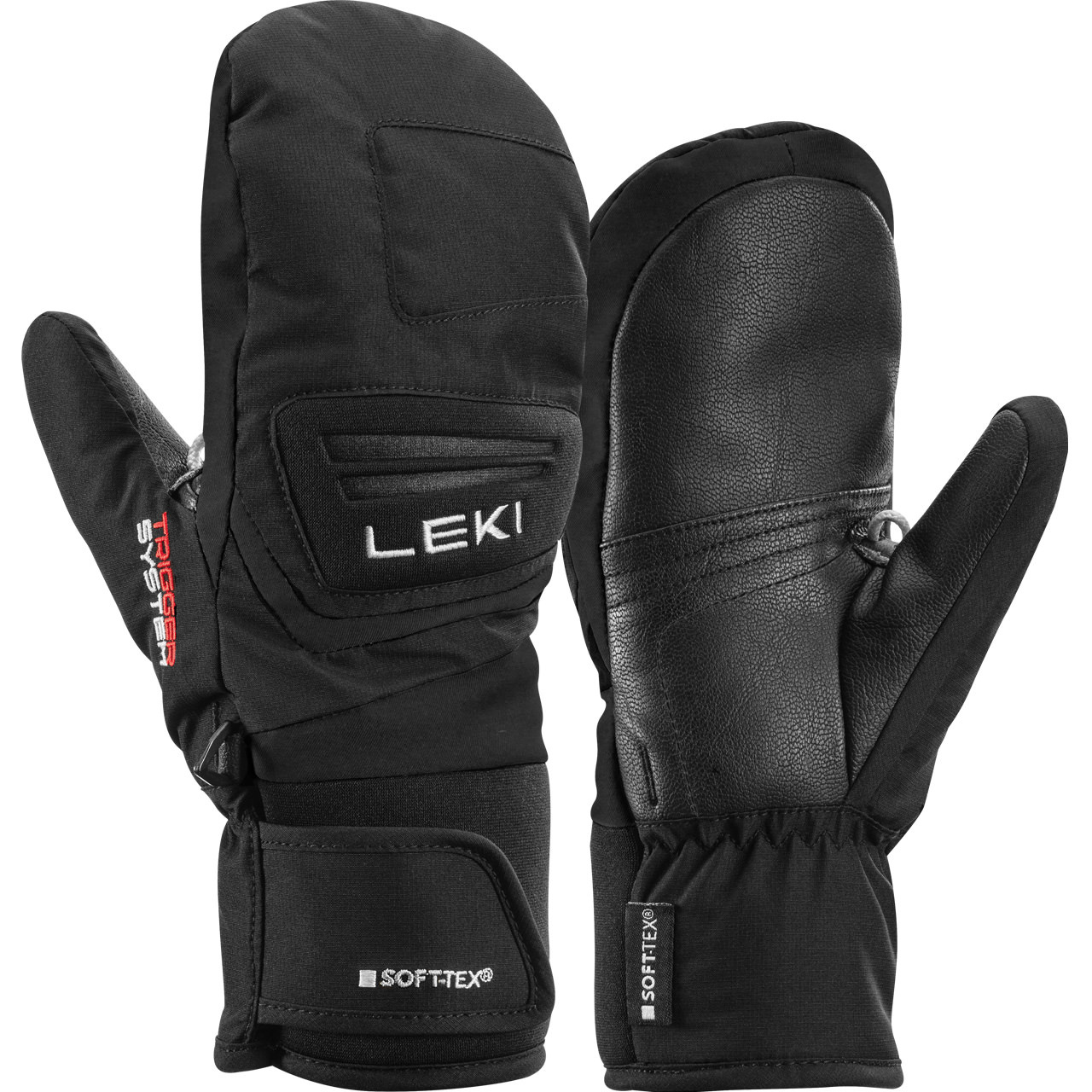 Leki Kinder Fäustling GRIFFIN 3D black - 7,0