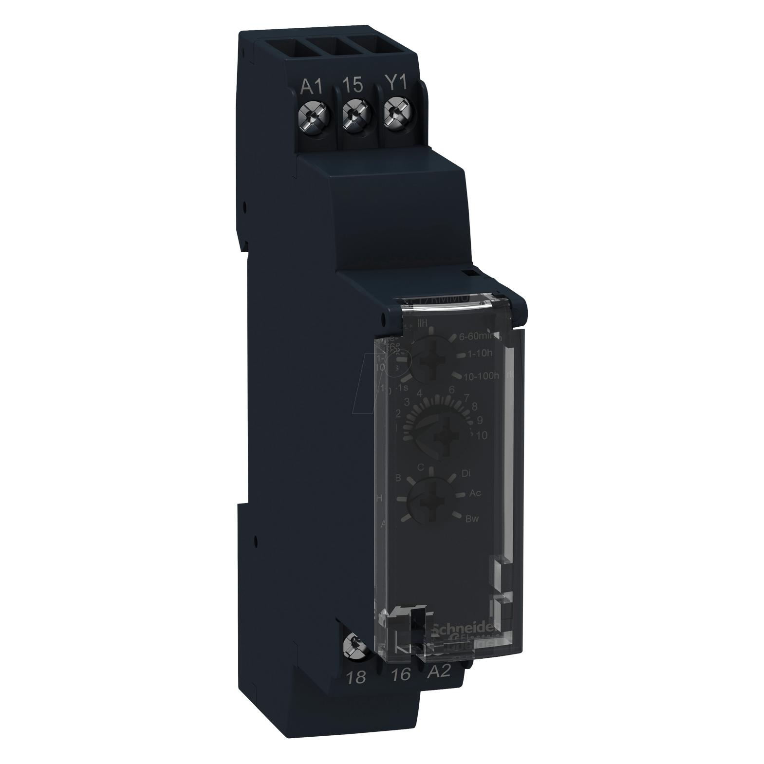 Schneider Electric Delay relay 9 functions - 1 s-100h (RE17RMXMU)