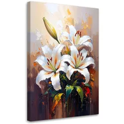 LEINWANDBILD Blumen 40x60cm