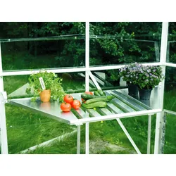 Vitavia Pflanztisch, klappbar, für Gewächshäuser "Hera 4500" und "Juno 4500",aluminium eloxiert,114/56 x 52 cm