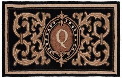SAFAVIEH Handmade Monogram Bruneta Casual Rug