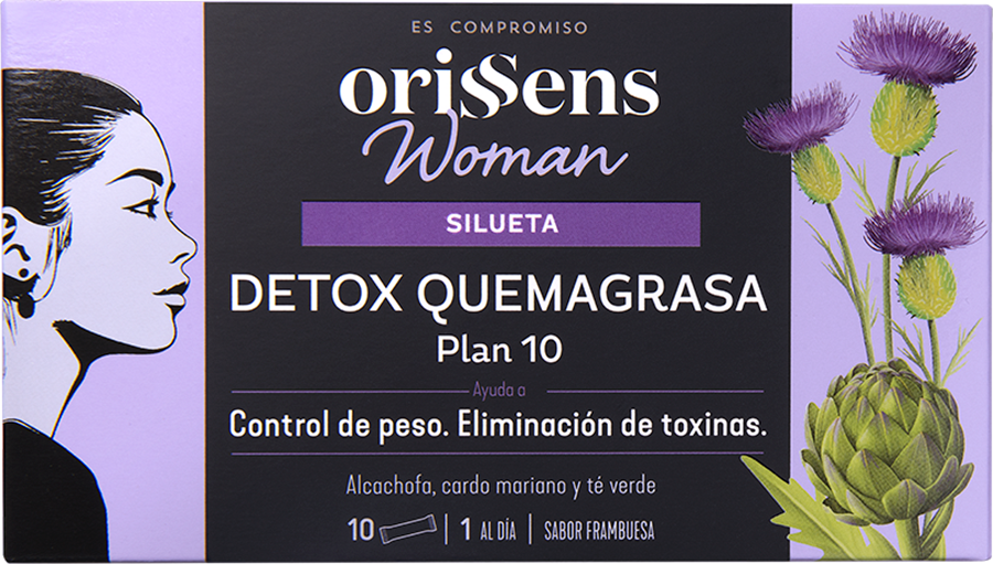 Orissens Woman Detox Fat Burner 10 sticks