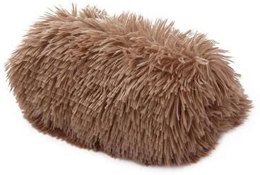 Uplifted Goods Plush Soft Warm Candy Colored Pet Bed Mat brown m