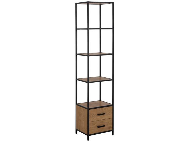 Regal Seaford mit Laden Seaford B: 42 cm Wildeiche