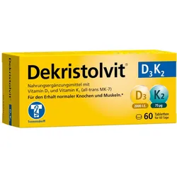 Dekristolvit D3k2 Tabletten 60 St