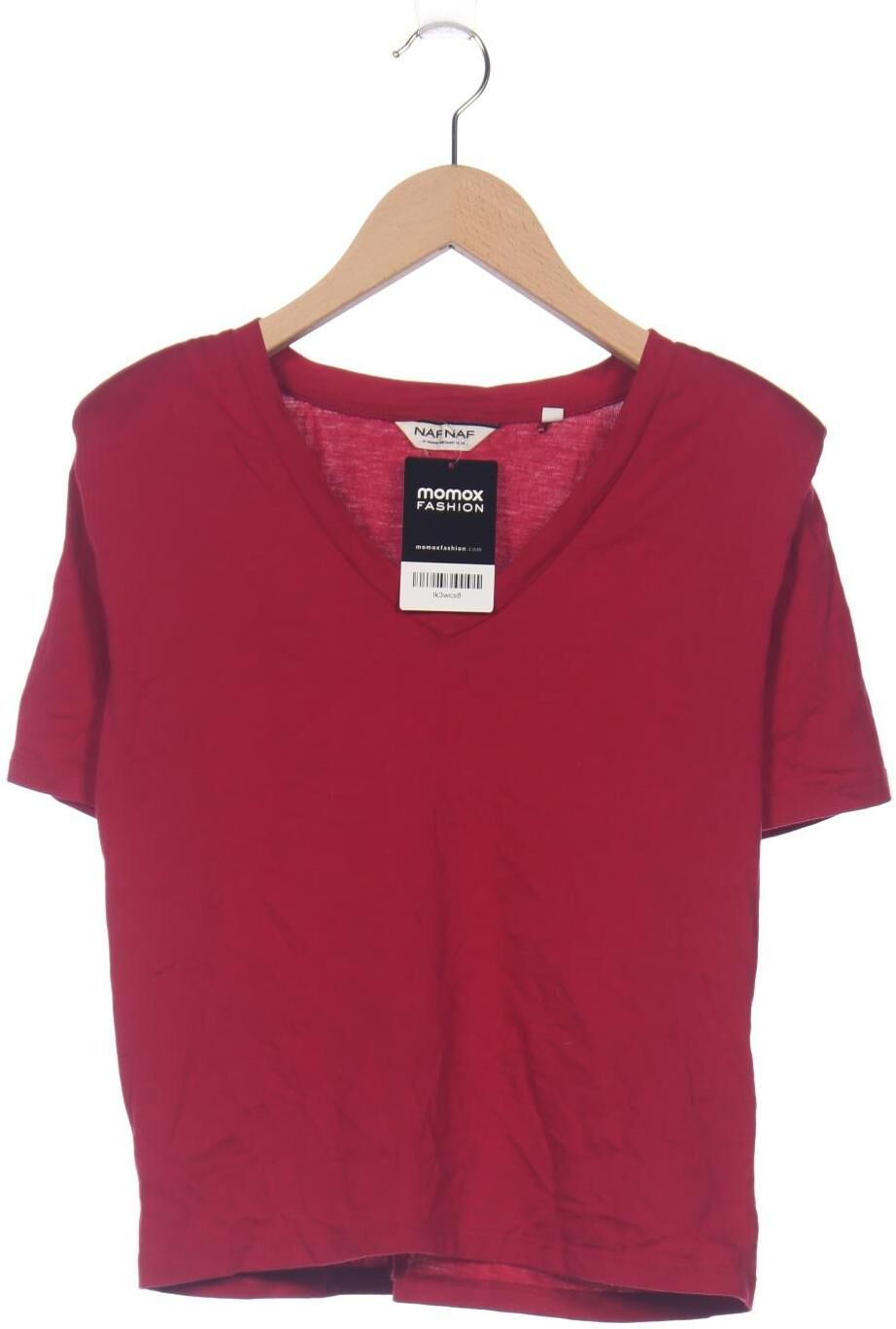 NAF NAF Damen T-Shirt, Pink, Gr. XS, Baumwolle / Modal - Second Hand