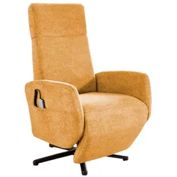 sit & more Sessel TV Morris Stoff Gelb Mustard