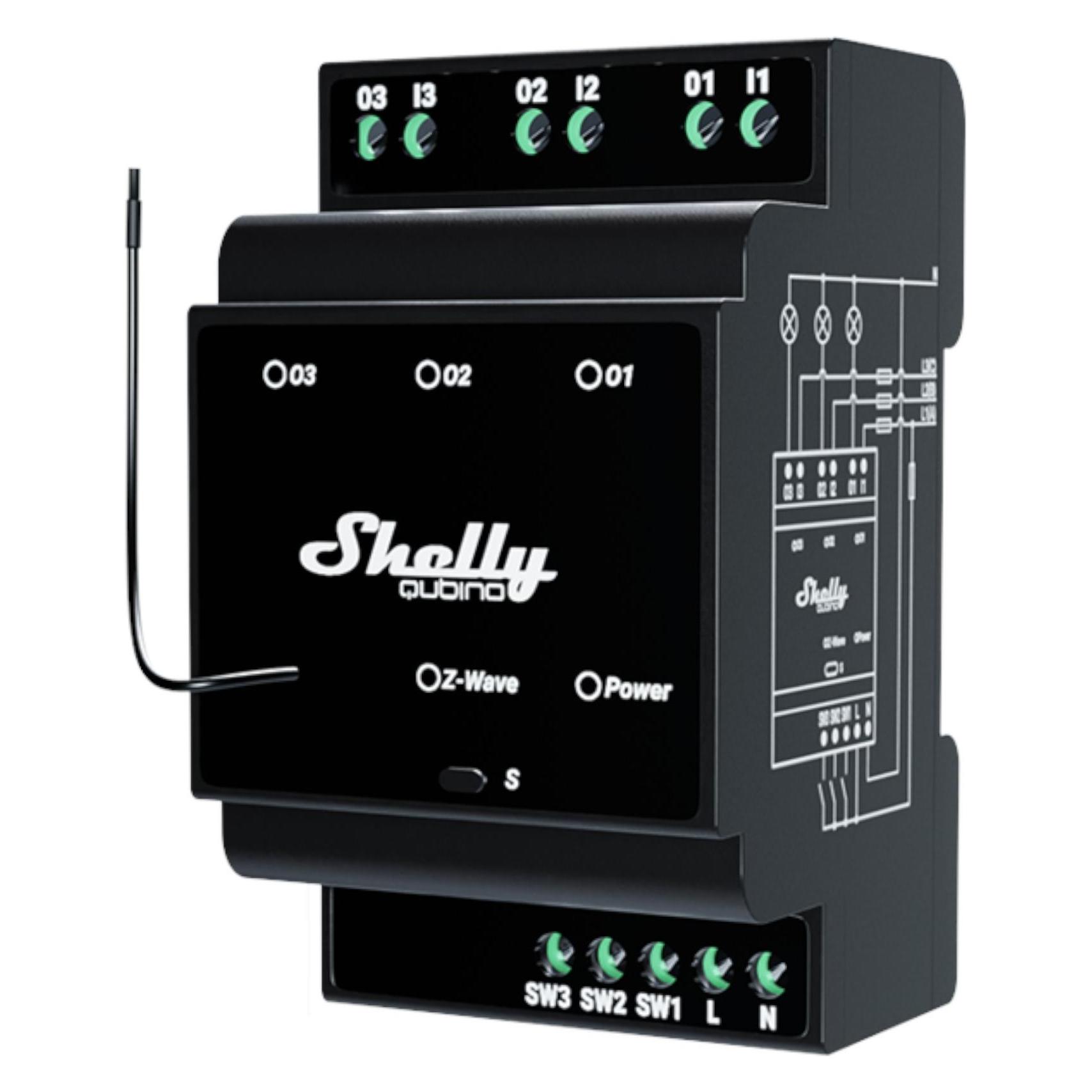 Shelly Qubino Wave Shutter (Schaltaktor) (Shelly-Qubino-Wave-Pro3)