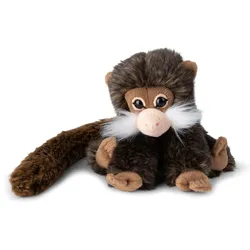 WWF - Plüschtier - Bartäffchen [Saguinus] (18cm) lebensecht Kuscheltier Stofftier Plüschfigur